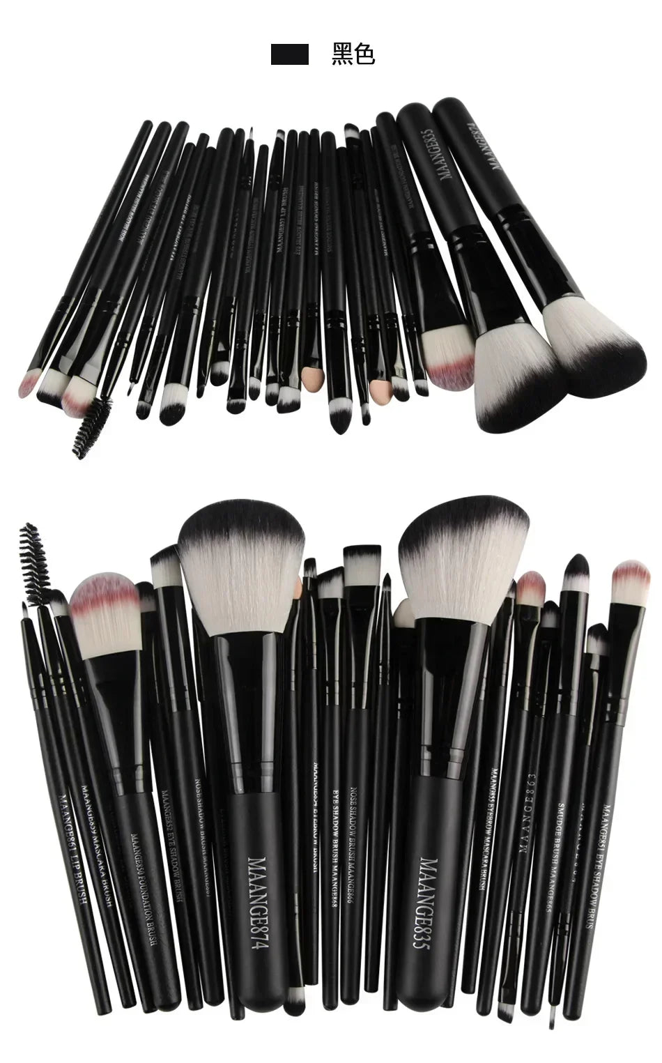 Pinceaux de maquillage 3/13/22pcs Professional Makeup Brushes Tools Set Make Up Brush Tools Kits for Eyeshadow Eyeliner Cosmetics Brushes Maquiagem