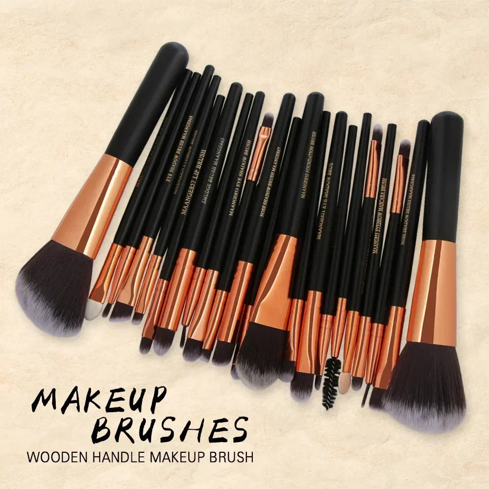 Pinceaux de maquillage 3/13/22pcs Professional Makeup Brushes Tools Set Make Up Brush Tools Kits for Eyeshadow Eyeliner Cosmetics Brushes Maquiagem