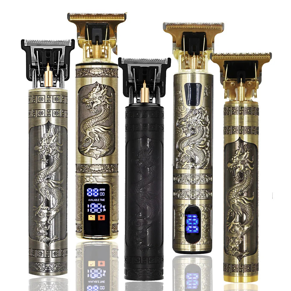 Tondeuse cheveux/Barbes T9 Hair Clipper Repair Beard Shaving Body Hair Trimmer Clippers Electric Machine Men Haircut Machine 0mm Barber Shaver