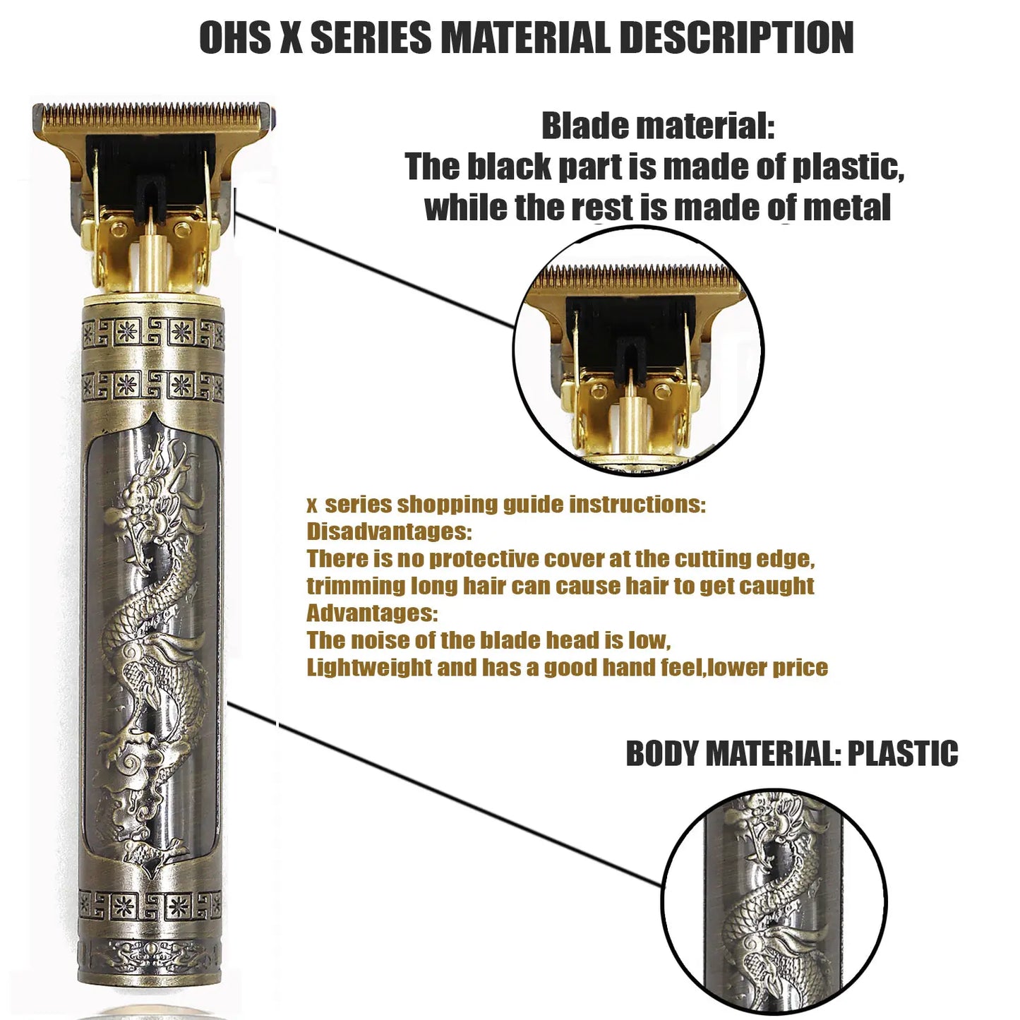 Tondeuse cheveux/Barbes T9 Hair Clipper Repair Beard Shaving Body Hair Trimmer Clippers Electric Machine Men Haircut Machine 0mm Barber Shaver