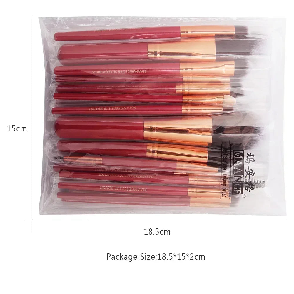 Pinceaux de maquillage 3/13/22pcs Professional Makeup Brushes Tools Set Make Up Brush Tools Kits for Eyeshadow Eyeliner Cosmetics Brushes Maquiagem