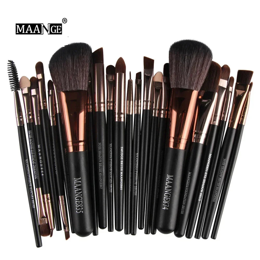 Pinceaux de maquillage 3/13/22pcs Professional Makeup Brushes Tools Set Make Up Brush Tools Kits for Eyeshadow Eyeliner Cosmetics Brushes Maquiagem