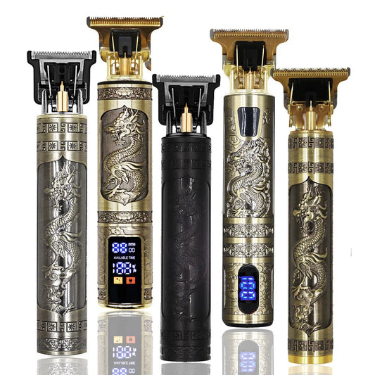 Tondeuse cheveux/Barbes T9 Hair Clipper Repair Beard Shaving Body Hair Trimmer Clippers Electric Machine Men Haircut Machine 0mm Barber Shaver